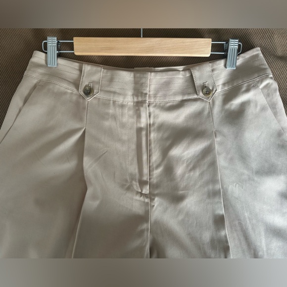 Hudson North Wide Leg Khakis with Pleats. size 10. - Picture 4 of 6